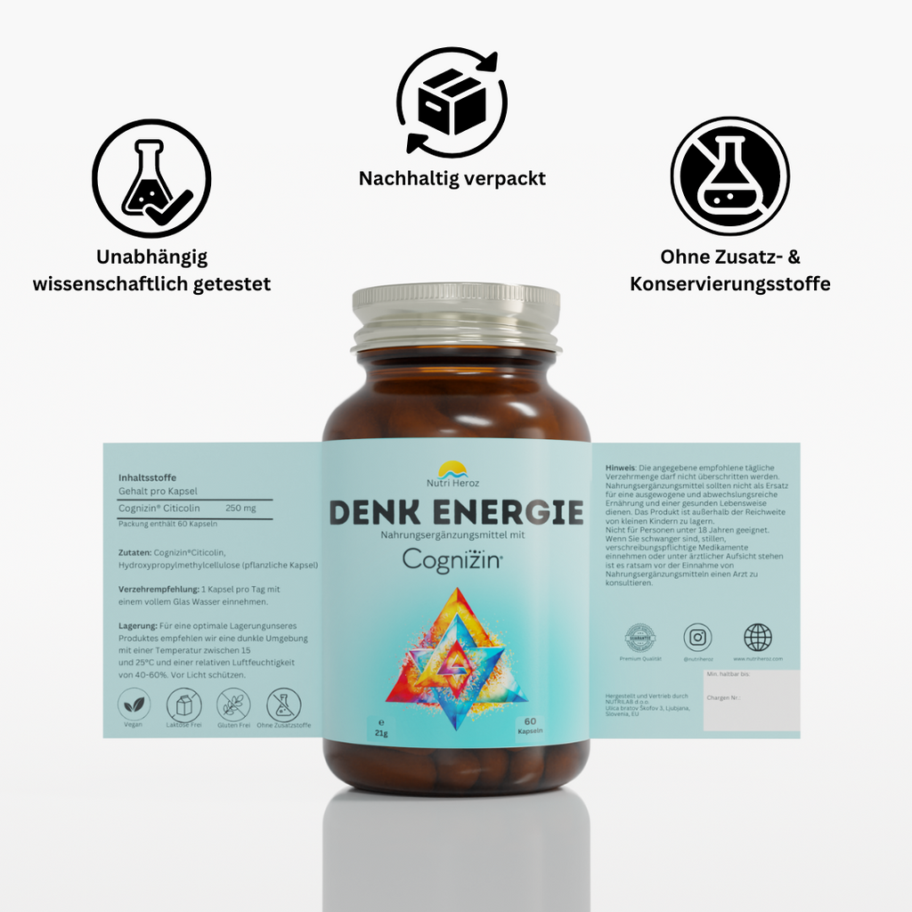 DENK ENERGIE mit Cognizin® Citicolin