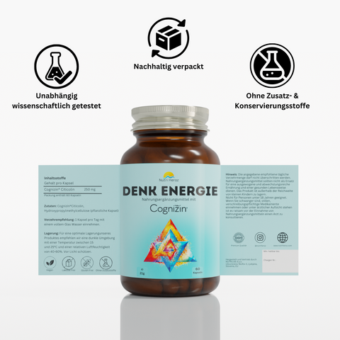 DENK ENERGIE mit Cognizin® Citicolin